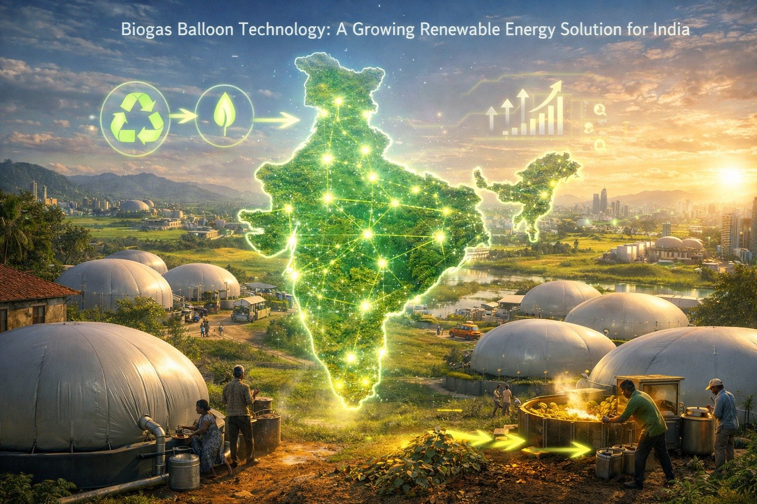   Biogas Balloon Technology: A Growing Renewable Energy Solution for India  