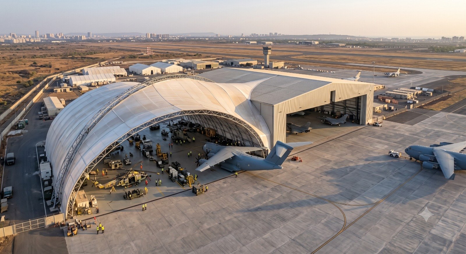 Large-Span Tent & Hangar Fabric: A Buyer's Guide for Event & Warehouse Structures