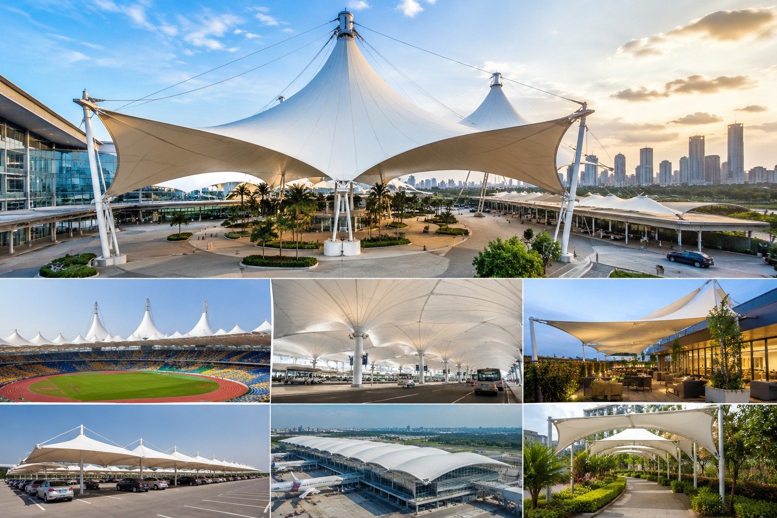 India's No. 1 Tensile Roof Manufacturer: Why Businesses Choose PVC Coated Fabric Solutions